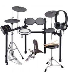 Yamaha DTX-532K Plus 5-Piece Electronic Drum Kit + Free Headphones + Stool + Sticks